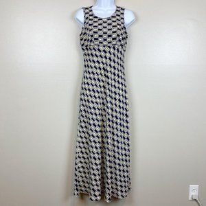 N.O.E. - S - Petite Sleeveless Pattern Print Maxi Dress